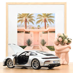 Norev Porsche 911 GT3 with Touring Package 2025 - GT Silver Metallic 1:18 Model