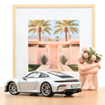 Norev Porsche 911 GT3 with Touring Package 2025 - GT Silver Metallic 1:18 Model