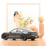 Norev Porsche Taycan Turbo S 2024 - Slate Grey 1:18 Model