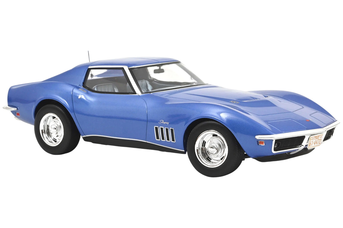Norev Chevrolet Corvette Coupe 1969 Le Mans Blue 1:18 Model