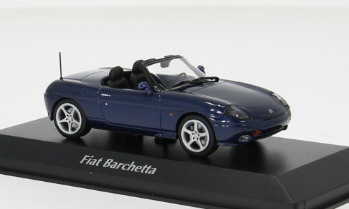 Minichamps Fiat Barchetta 1995 - Dark Blue Metallic 1:43 Modell