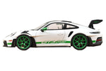 Norev Porsche 911 GT3 RS Tribute to Carrera RS 2022 - White/Python Green 1:12 Model