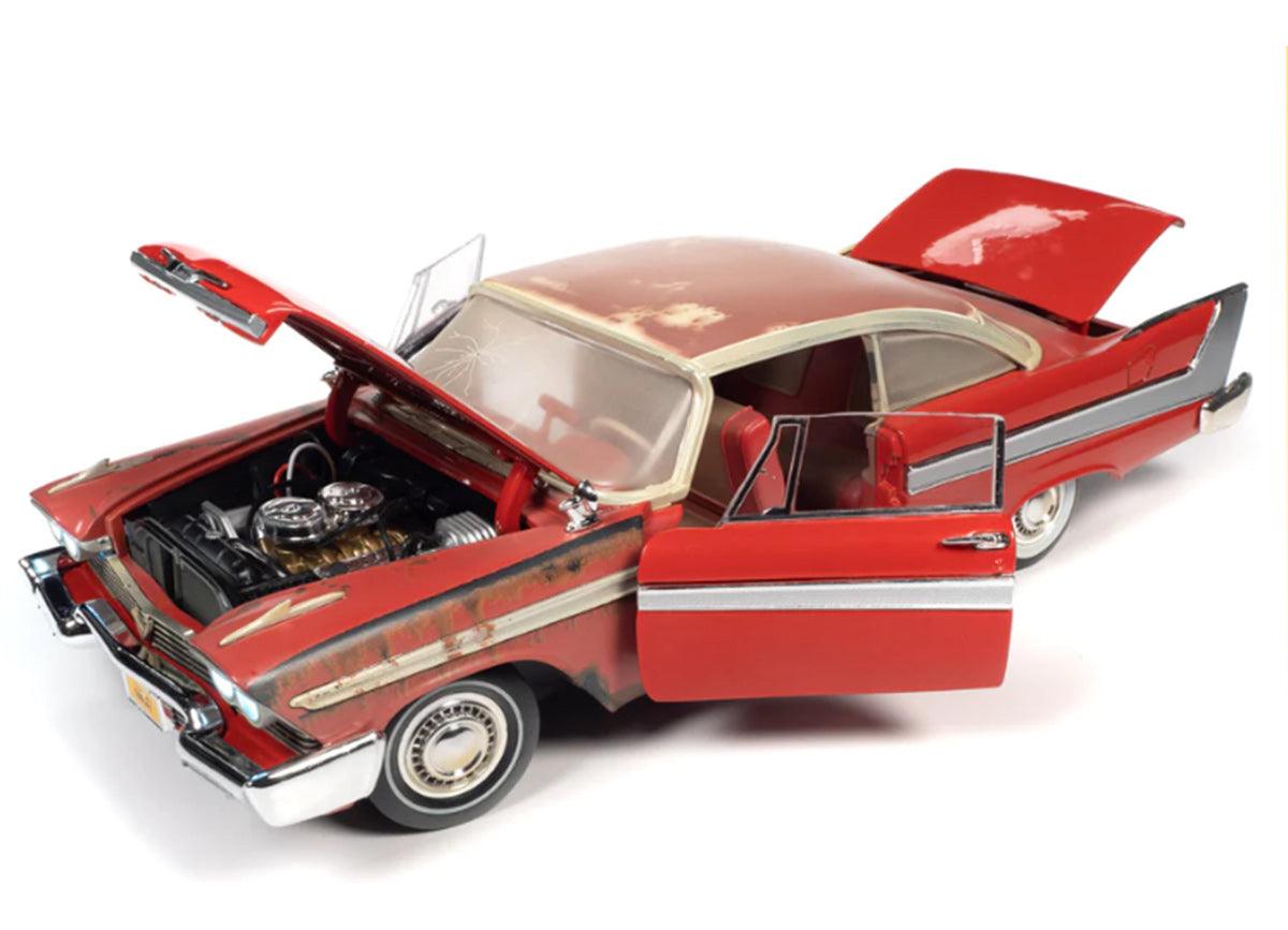 Autoworld Plymouth Fury Christine 1958 Partially Restored 1:18 Modell - Artexio