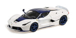 BBR Ferrari LaFerrari White/Blue 1:18 Model