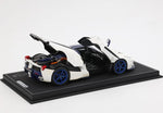 BBR Ferrari LaFerrari White/Blue 1:18 Model