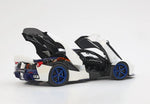 BBR Ferrari LaFerrari White/Blue 1:18 Model