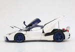 BBR Ferrari LaFerrari White/Blue 1:18 Model