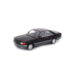 KK-Scale Mercedes-Benz 560 SEC (C126) 1985 - Black 1:18 Model