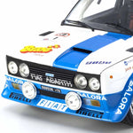 Kyosho Fiat 131 Abarth #1 Winner 1000 Lakes Rally 1980 Alén/Kivimäki 1:18 Model