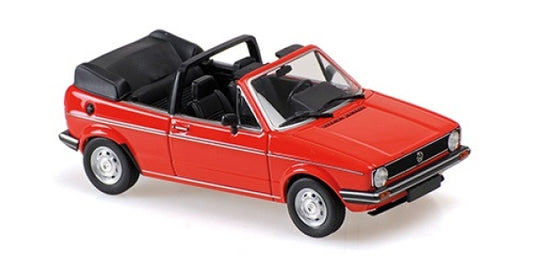 Minichamps Volkswagen Golf Cabriolet 1979 - Red 1:43 Modell