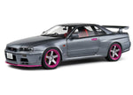 Solido Nissan Skyline GT-R R34 1999 - Grey 1:18 Model