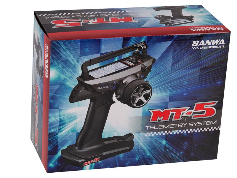 Airtronics Sanwa MT-5 Sender mit Empfänger (2.4GHz/RX493i) FH5_Artexio