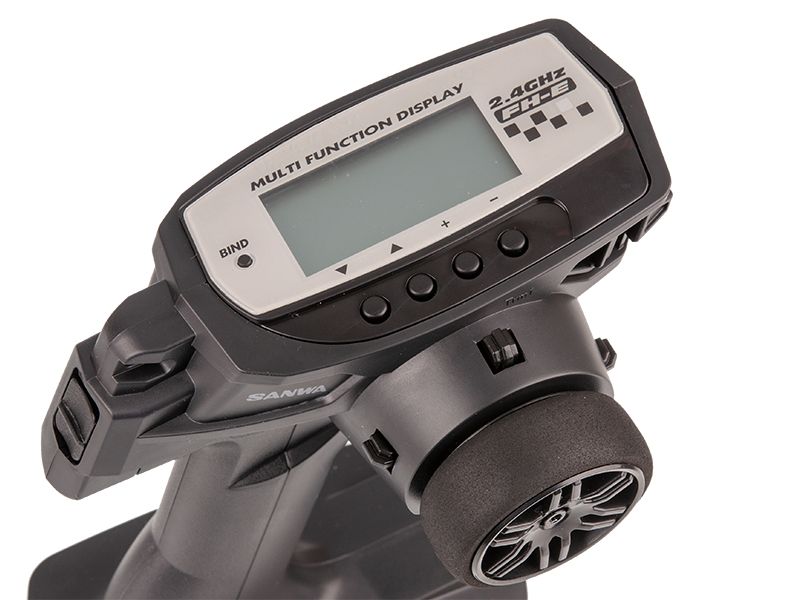 Airtronics Sanwa MX-6 Dry Fernsteuerung Combo (2.4GHz / RX391W) RC Sender + Empfänger_Artexio