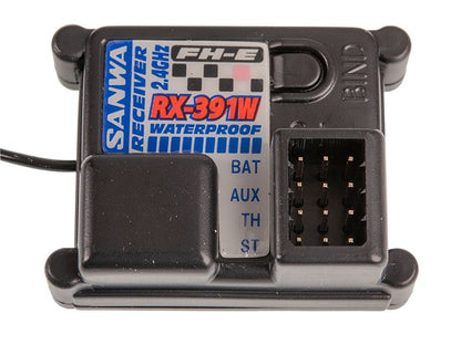 Airtronics Sanwa MX-6 Dry Fernsteuerung Combo (2.4GHz / RX391W) RC Sender + Empfänger_Artexio