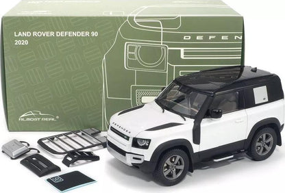 Almost Real Land Rover Defender 90 2020 - Fuji White 1:18 Modell - Artexio