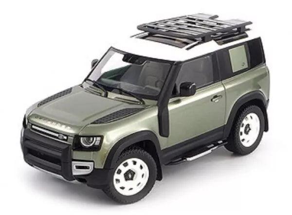 Almost Real Land Rover Defender 90 With Roof Pack 2020 - Pangea Green 1:18 Modell - Artexio