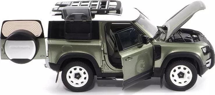 Almost Real Land Rover Defender 90 With Roof Pack 2020 - Pangea Green 1:18 Modell - Artexio