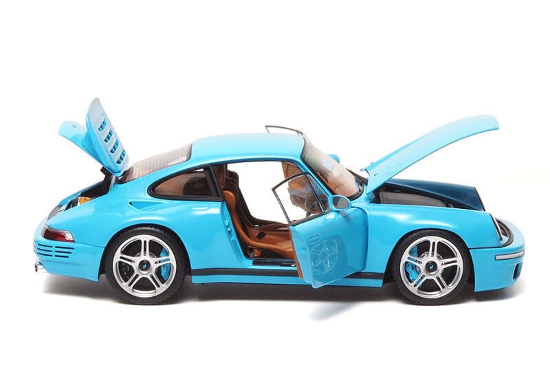 Almost Real RUF CTR Anniversary 2017 - Bavarian Sky Blue 1:18 Modell - Artexio