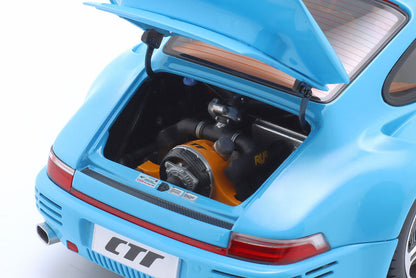 Almost Real RUF CTR Anniversary 2017 - Bavarian Sky Blue 1:18 Modell - Artexio