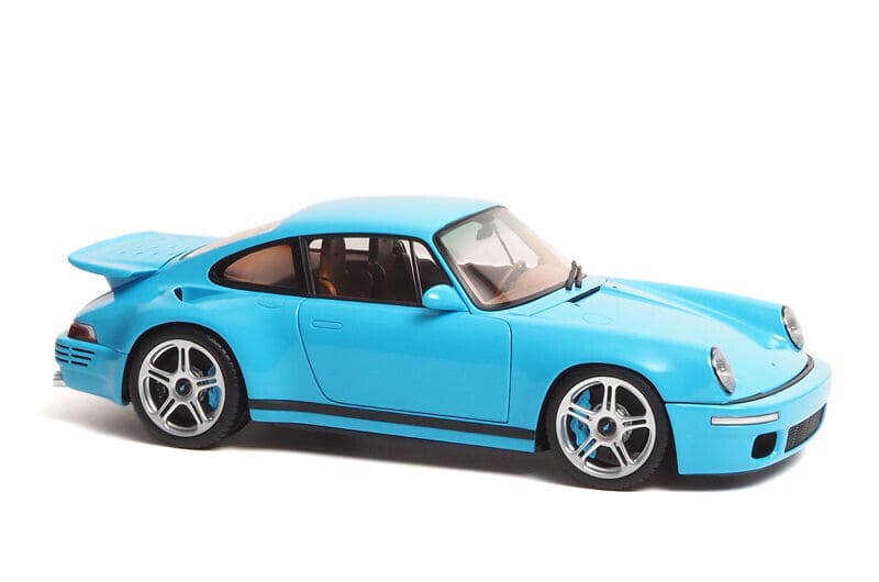 Almost Real RUF CTR Anniversary 2017 - Bavarian Sky Blue 1:18 Modell - Artexio