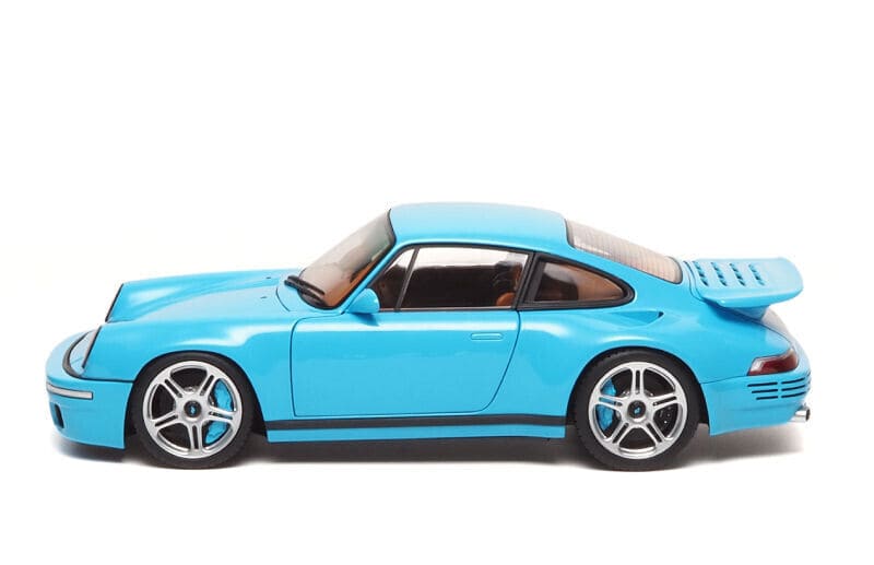 Almost Real RUF CTR Anniversary 2017 - Bavarian Sky Blue 1:18 Modell - Artexio