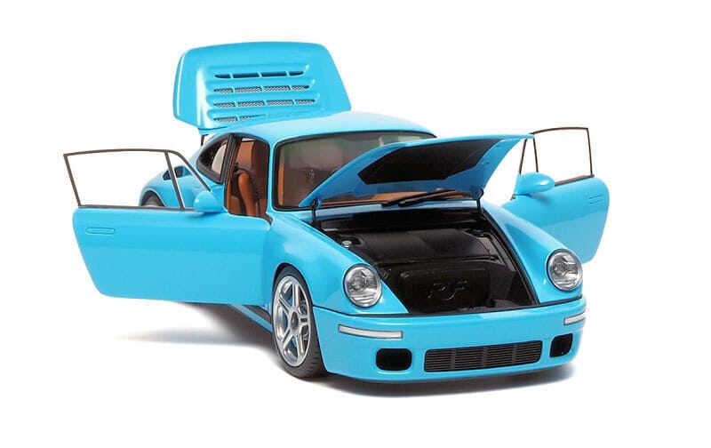 Almost Real RUF CTR Anniversary 2017 - Bavarian Sky Blue 1:18 Modell - Artexio