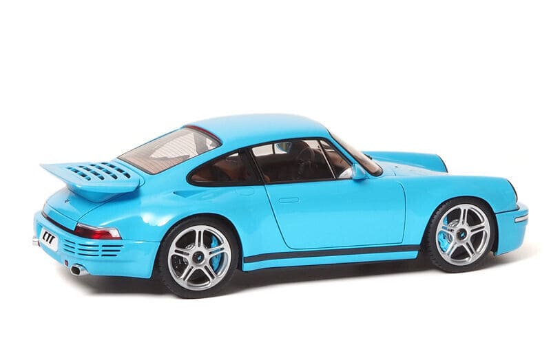 Almost Real RUF CTR Anniversary 2017 - Bavarian Sky Blue 1:18 Modell - Artexio