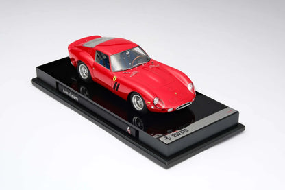 Amalgam Ferrari 250 GTO Street Red Rosso Corsa 1:18 Modell