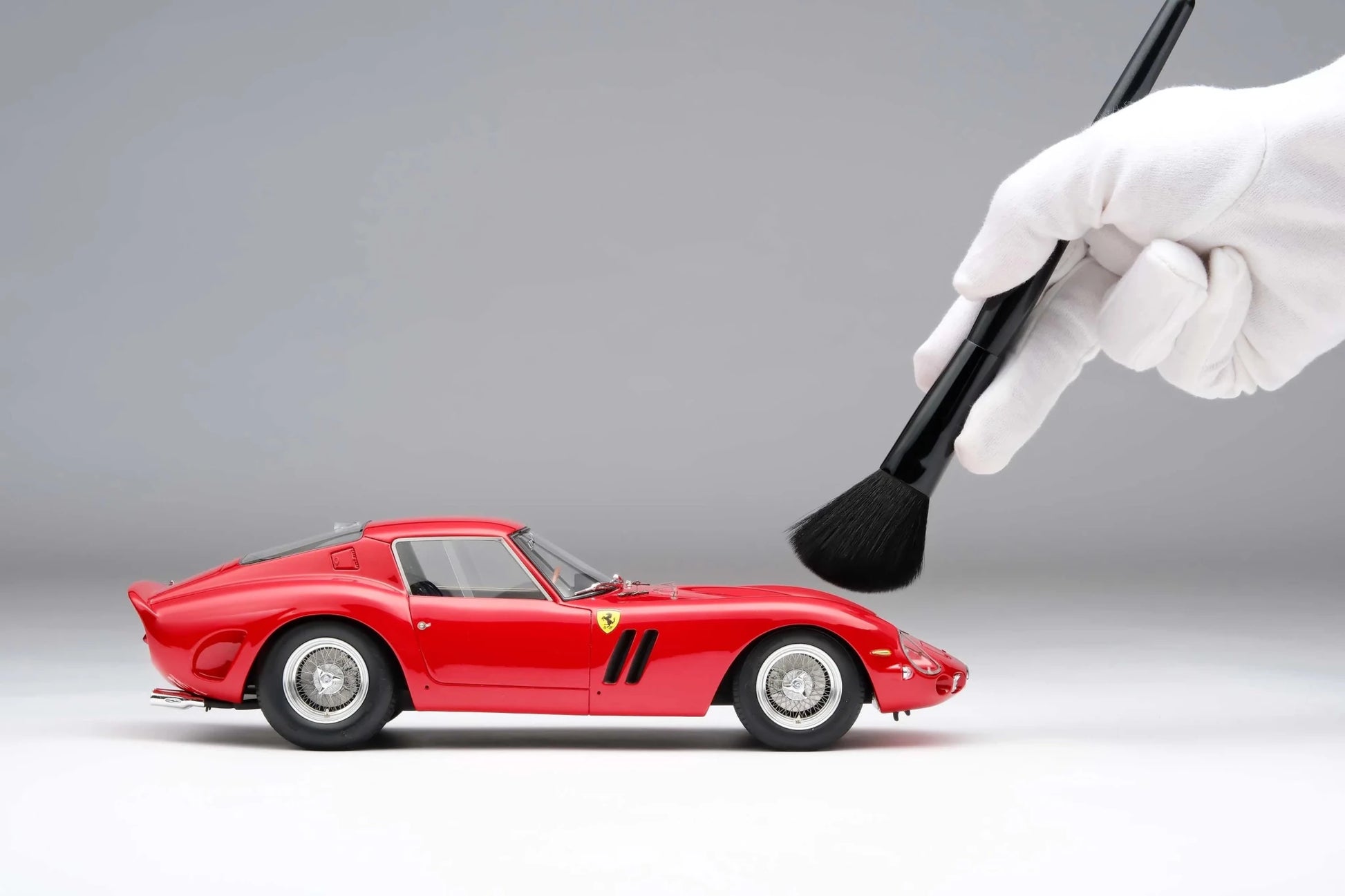 Amalgam Ferrari 250 GTO Street Red Rosso Corsa 1:18 Modell