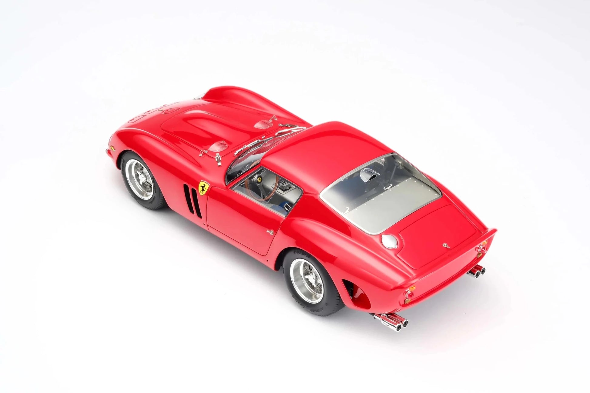 Amalgam Ferrari 250 GTO Street Red Rosso Corsa 1:18 Modell