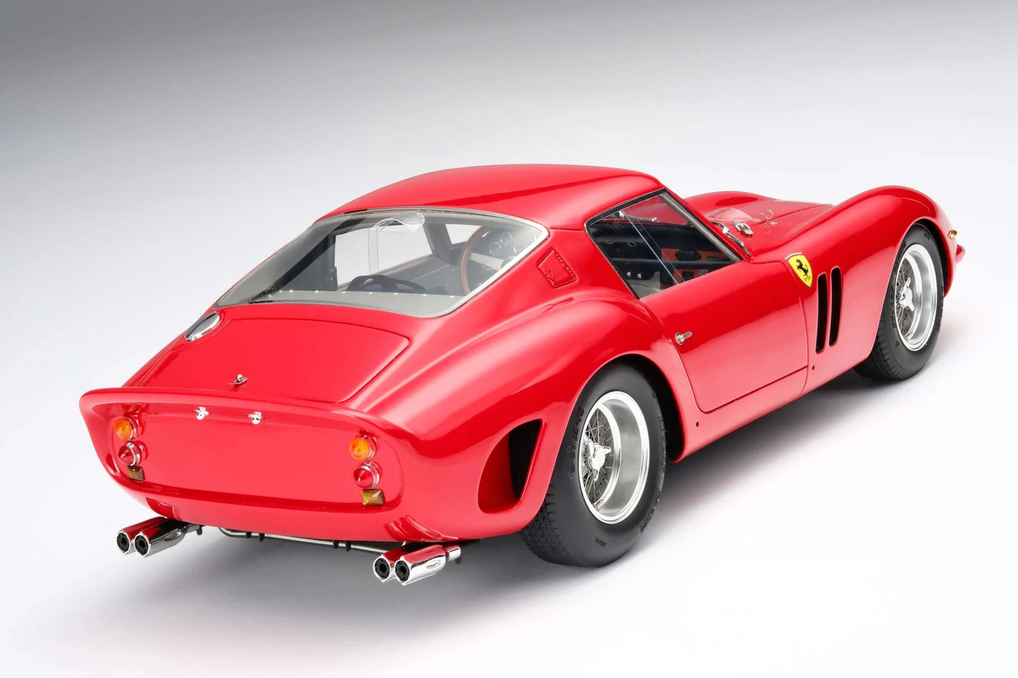 Amalgam Ferrari 250 GTO Street Red Rosso Corsa 1:18 Modell