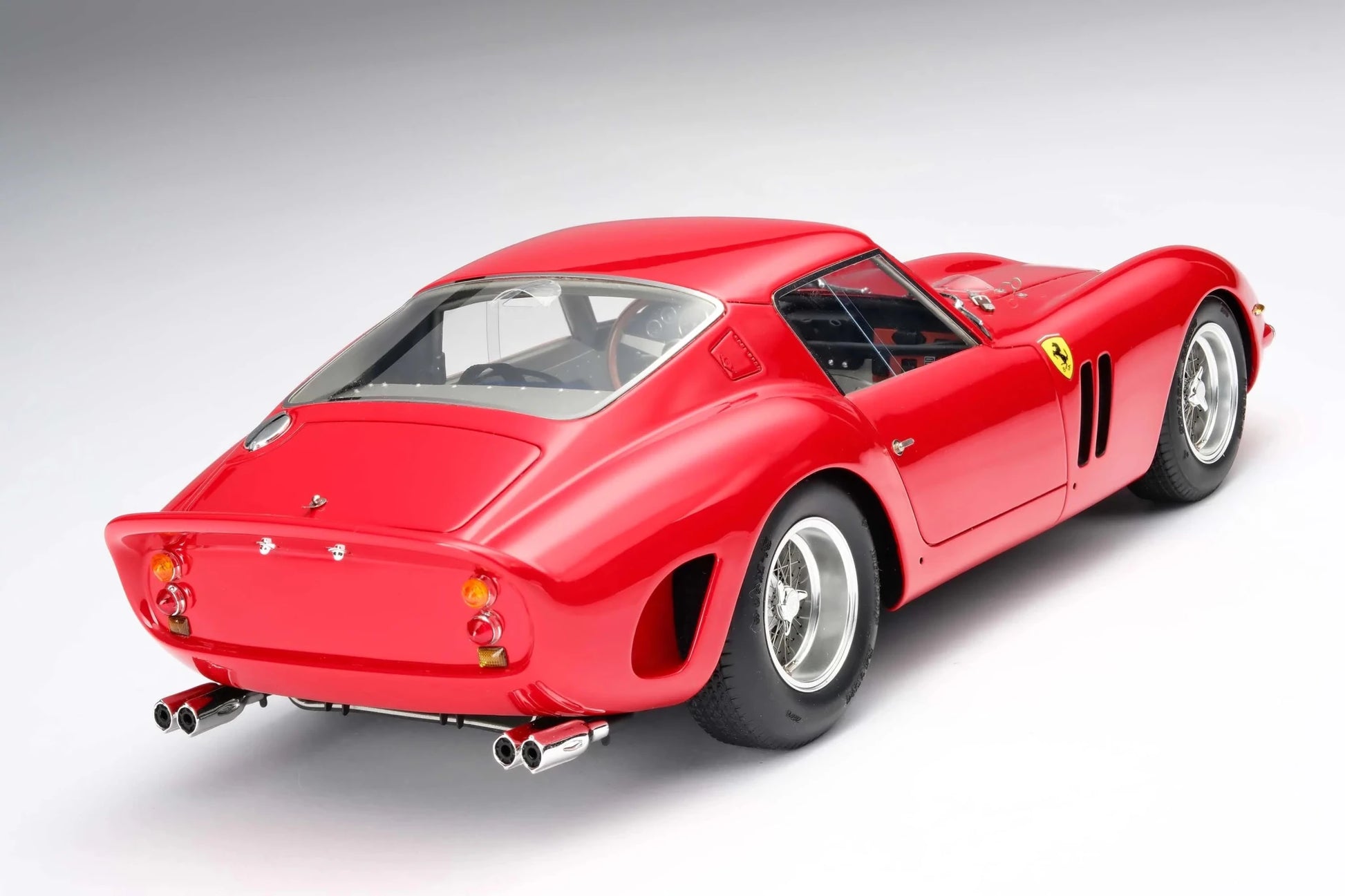 Amalgam Ferrari 250 GTO Street Red Rosso Corsa 1:18 Modell