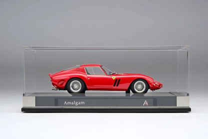 Amalgam Ferrari 250 GTO Street Red Rosso Corsa 1:18 Modell