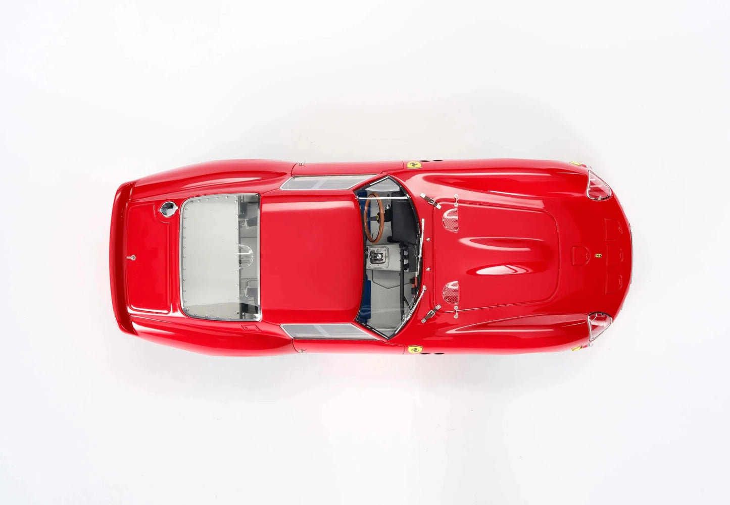 Amalgam Ferrari 250 GTO Street Red Rosso Corsa 1:18 Modell