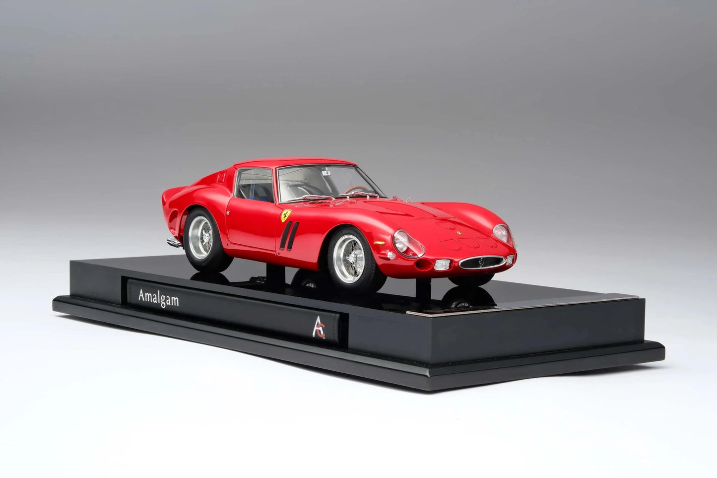 Amalgam Ferrari 250 GTO Street Red Rosso Corsa 1:18 Modell