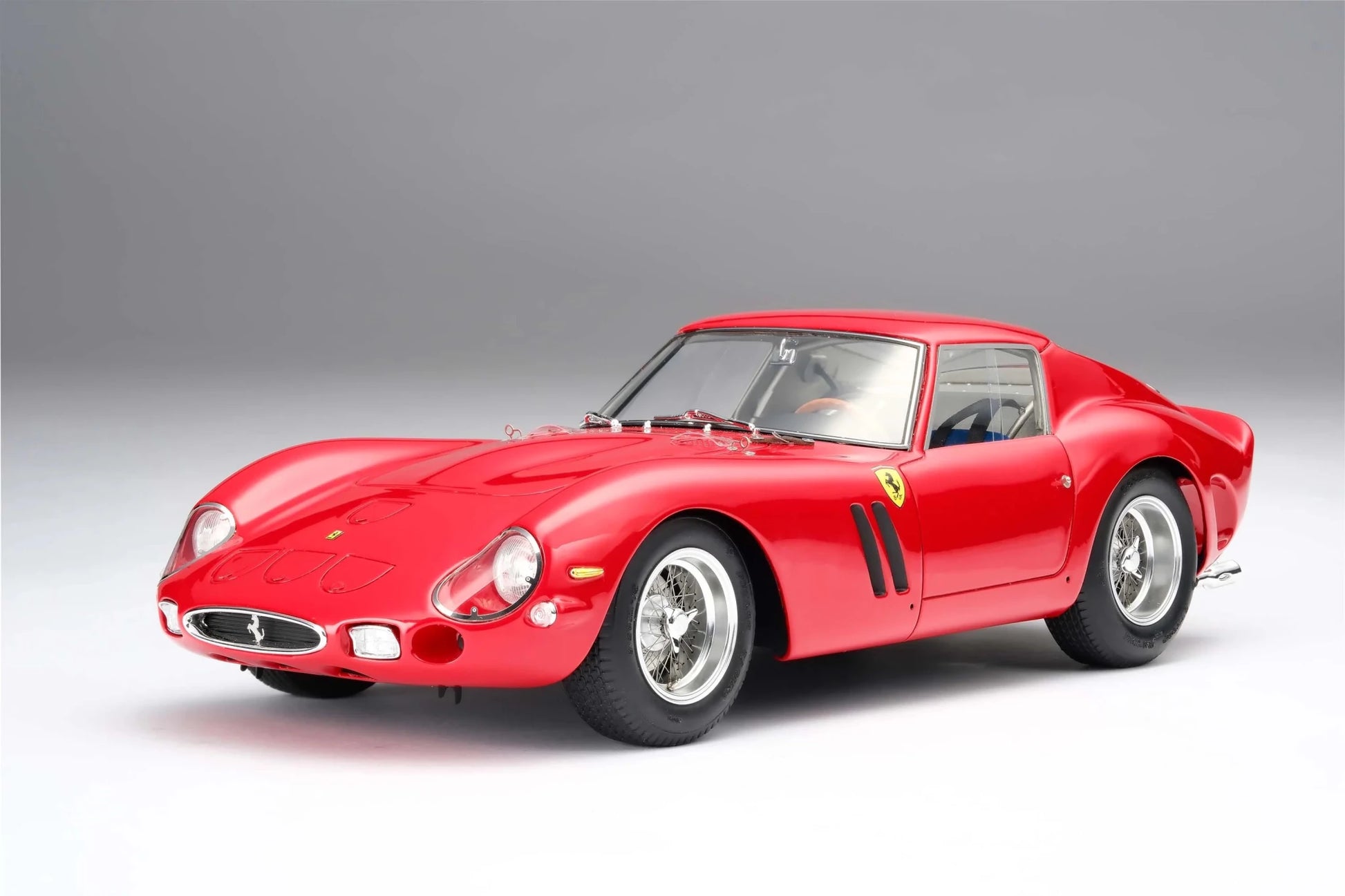Amalgam Ferrari 250 GTO Street Red Rosso Corsa 1:18 Modell