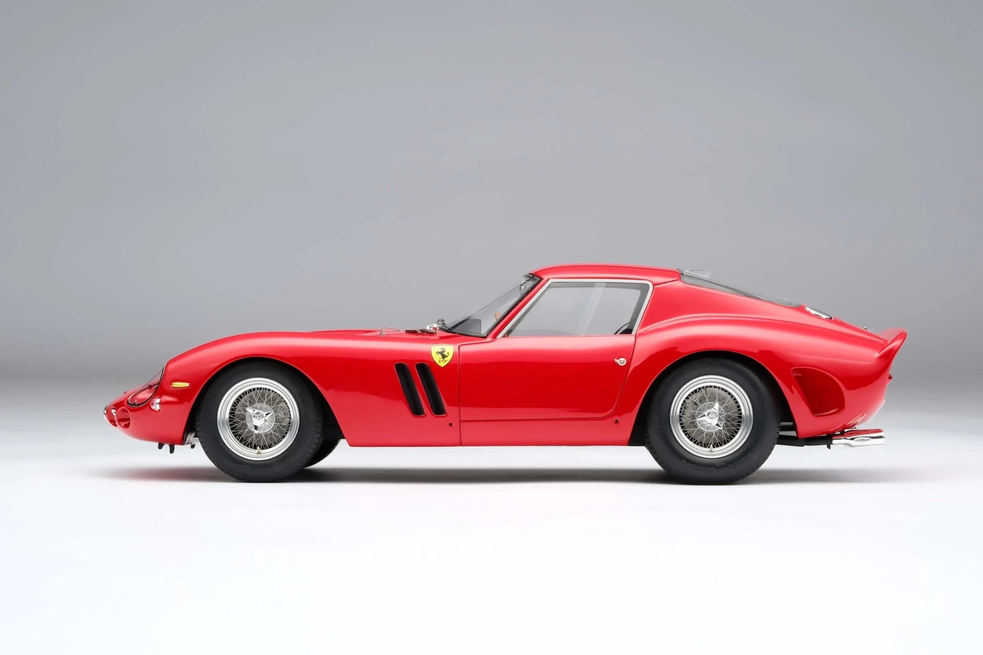 Amalgam Ferrari 250 GTO Street Red Rosso Corsa 1:18 Modell