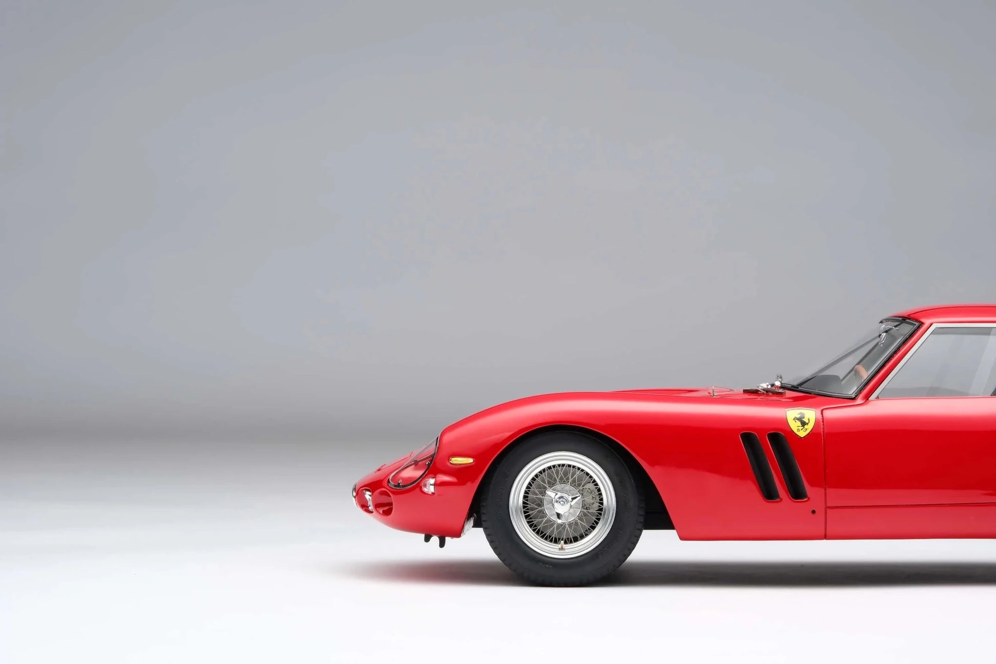 Amalgam Ferrari 250 GTO Street Red Rosso Corsa 1:18 Modell