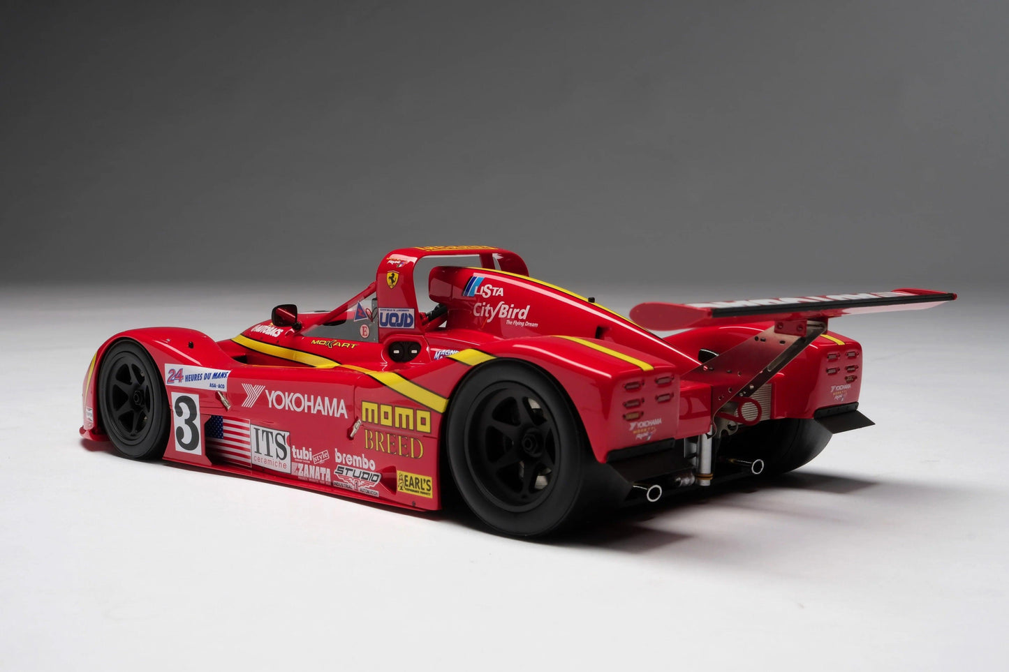 Amalgam Ferrari 333 SP 24h LE MANS 1997 #3 - MORETTI/THEYS/PAPIS 1:18 Modell - Artexio