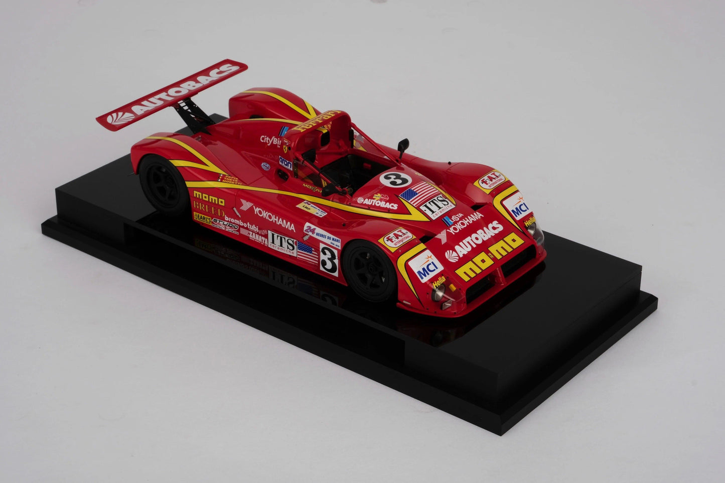 Amalgam Ferrari 333 SP 24h LE MANS 1997 #3 - MORETTI/THEYS/PAPIS 1:18 Modell - Artexio