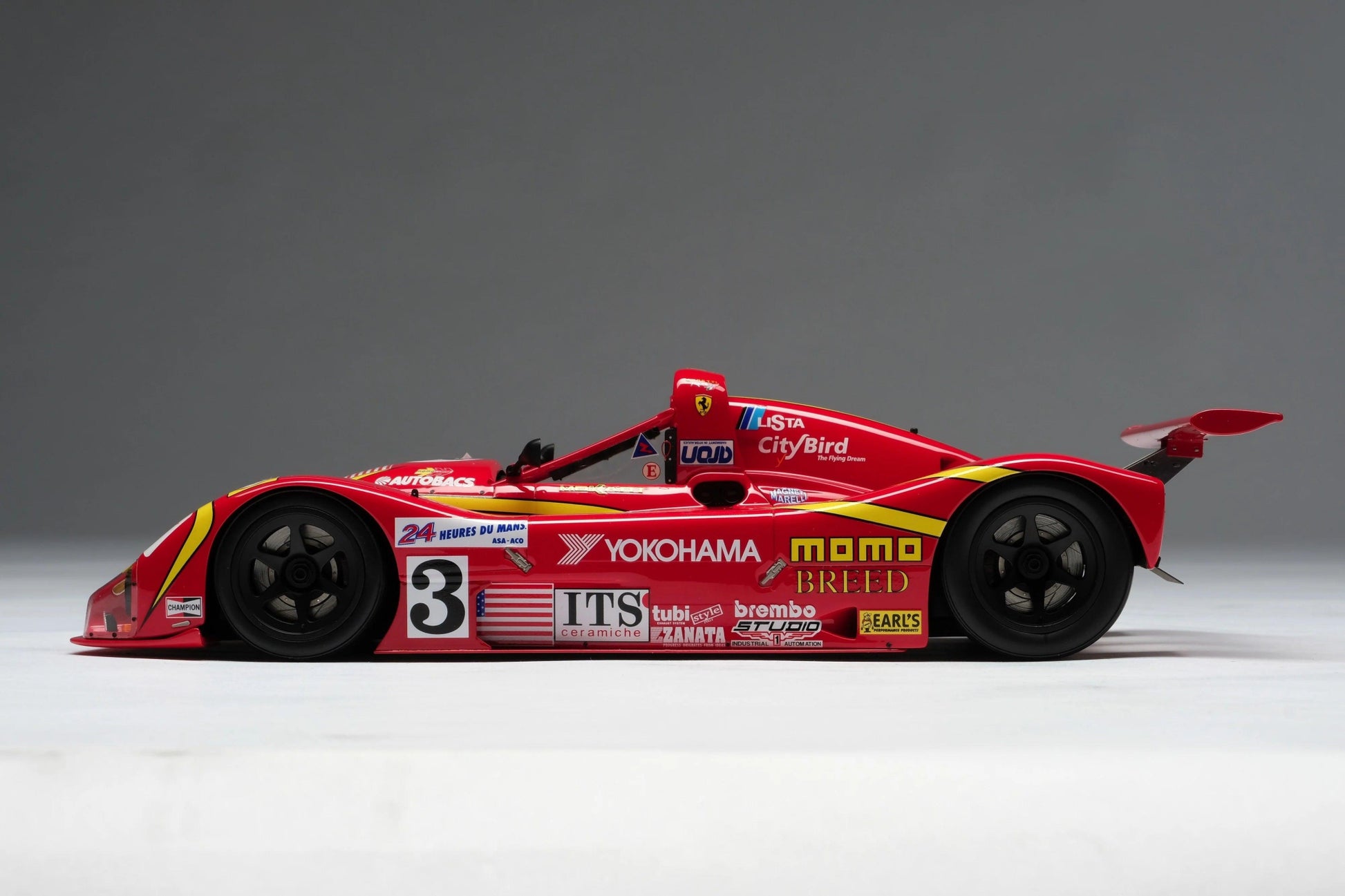 Amalgam Ferrari 333 SP 24h LE MANS 1997 #3 - MORETTI/THEYS/PAPIS 1:18 Modell - Artexio