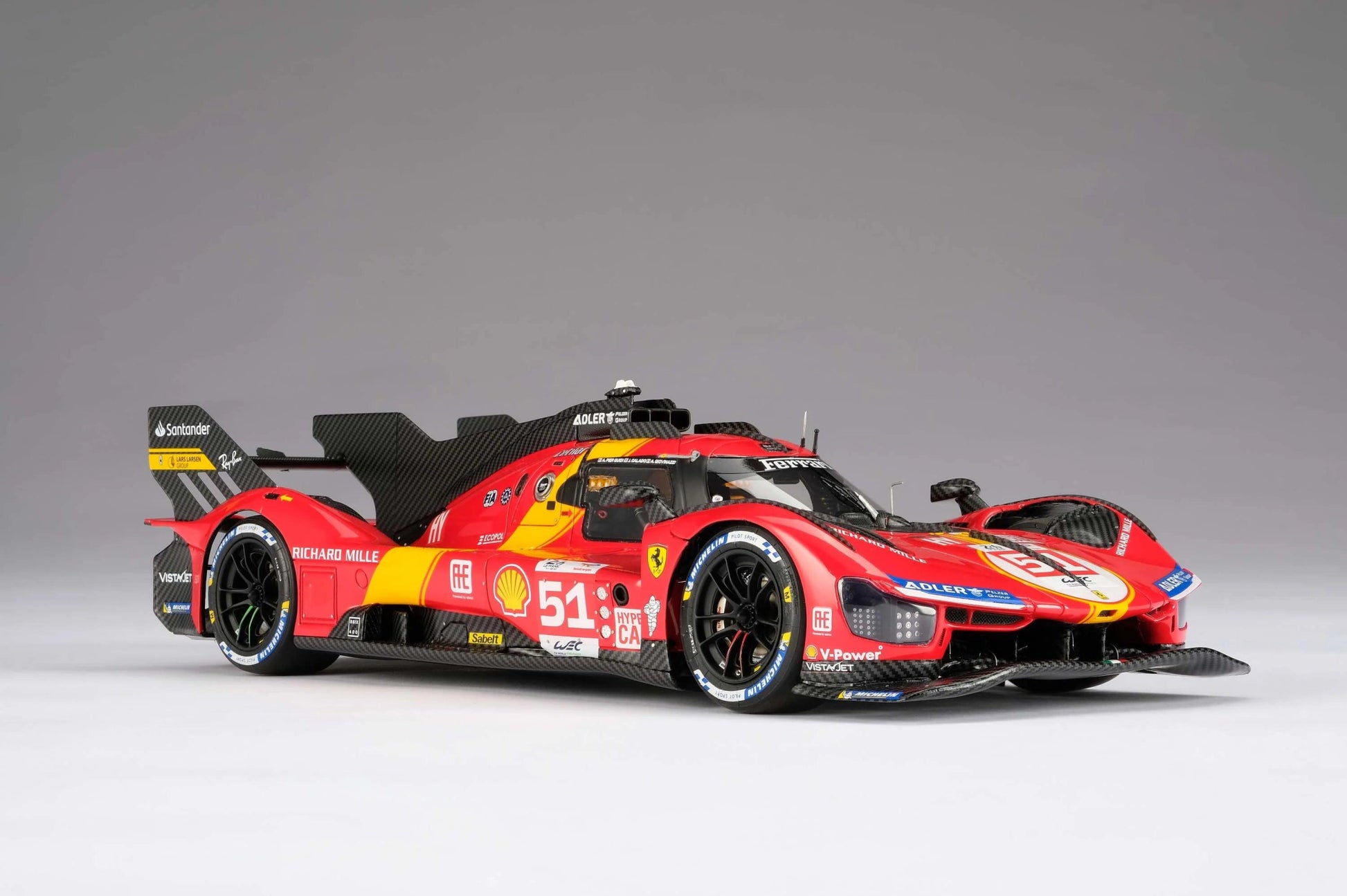 Amalgam Ferrari 499P Hypercar #51 Winner 24 Hours of Le Mans 2023 1:18 Modell - Artexio