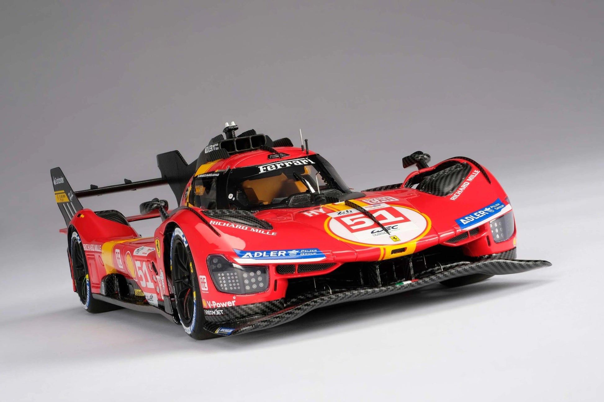 Amalgam Ferrari 499P Hypercar #51 Winner 24 Hours of Le Mans 2023 1:18 Modell - Artexio