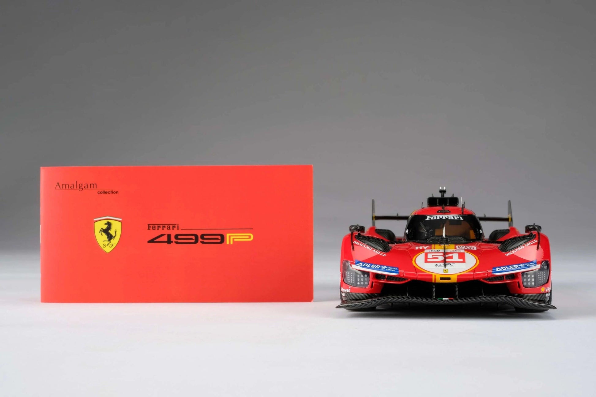 Amalgam Ferrari 499P Hypercar #51 Winner 24 Hours of Le Mans 2023 1:18 Modell - Artexio