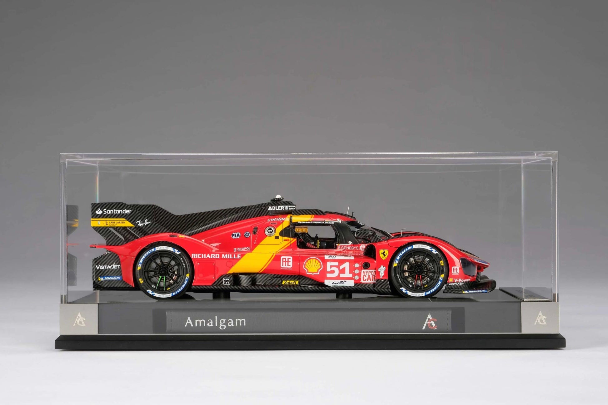 Amalgam Ferrari 499P Hypercar #51 Winner 24 Hours of Le Mans 2023 1:18 Modell - Artexio