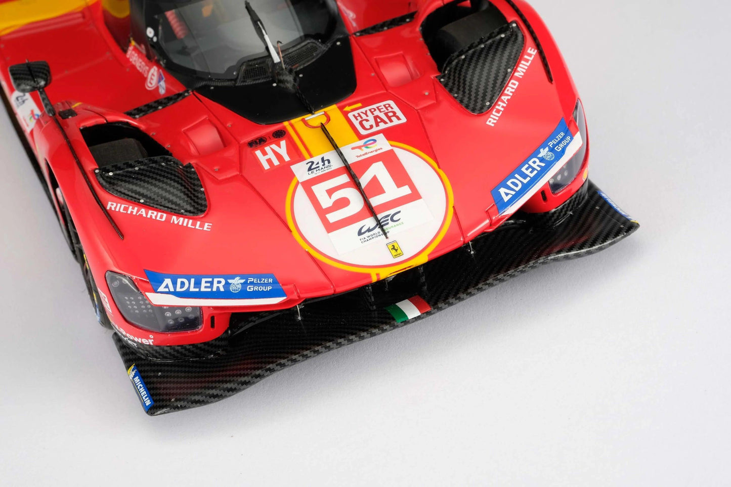 Amalgam Ferrari 499P Hypercar #51 Winner 24 Hours of Le Mans 2023 1:18 Modell - Artexio