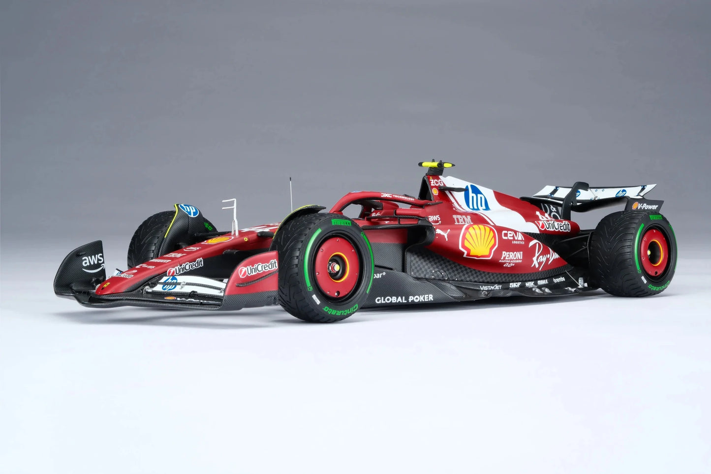Amalgam Ferrari SF - 25 2025 Australian Grand Prix Lewis Hamilton 1:18 Modell