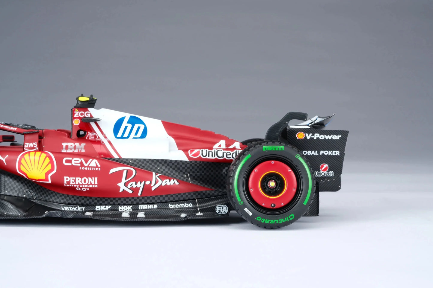 Amalgam Ferrari SF - 25 2025 Australian Grand Prix Lewis Hamilton 1:18 Modell