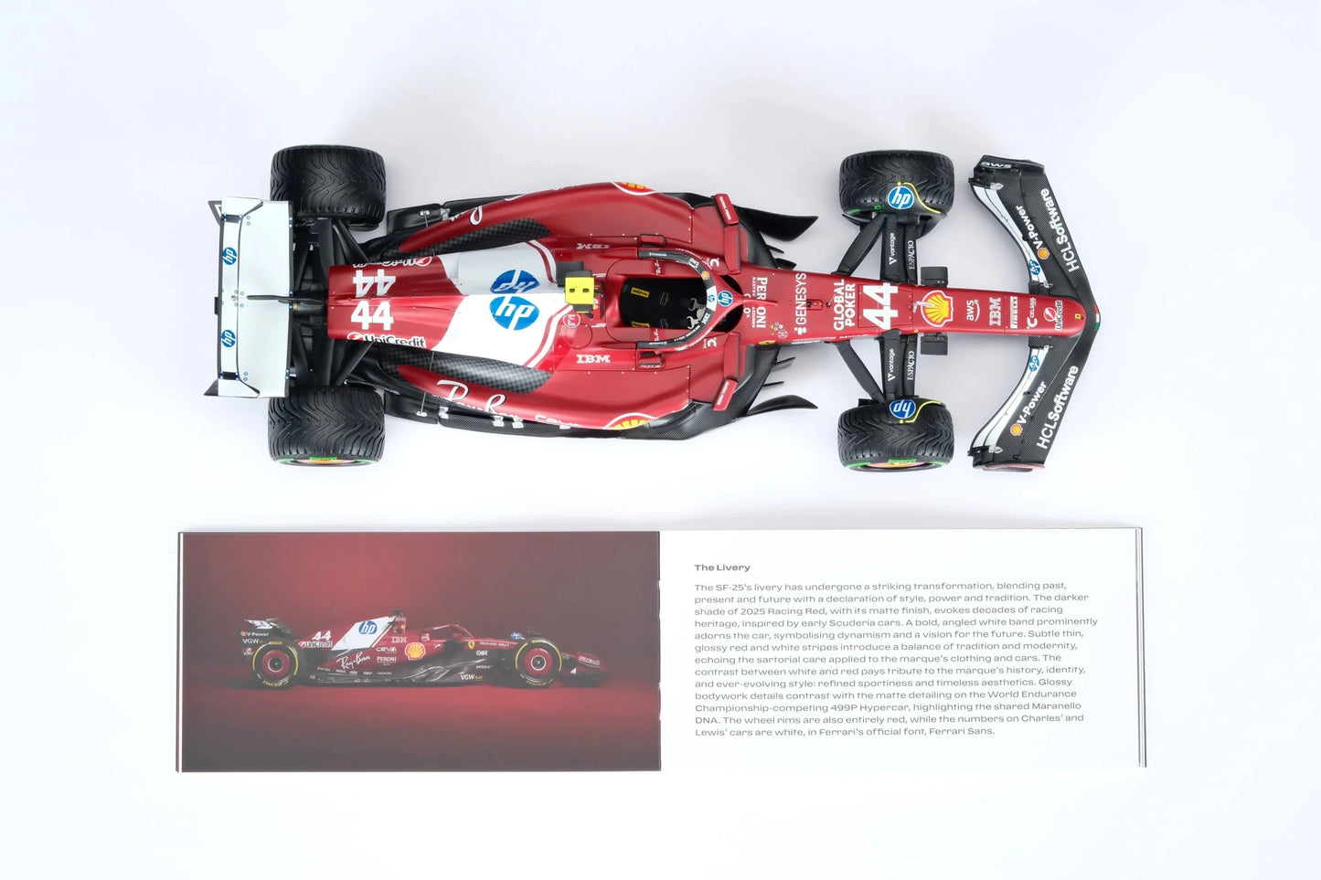 Amalgam Ferrari SF - 25 2025 Australian Grand Prix Lewis Hamilton 1:18 Modell