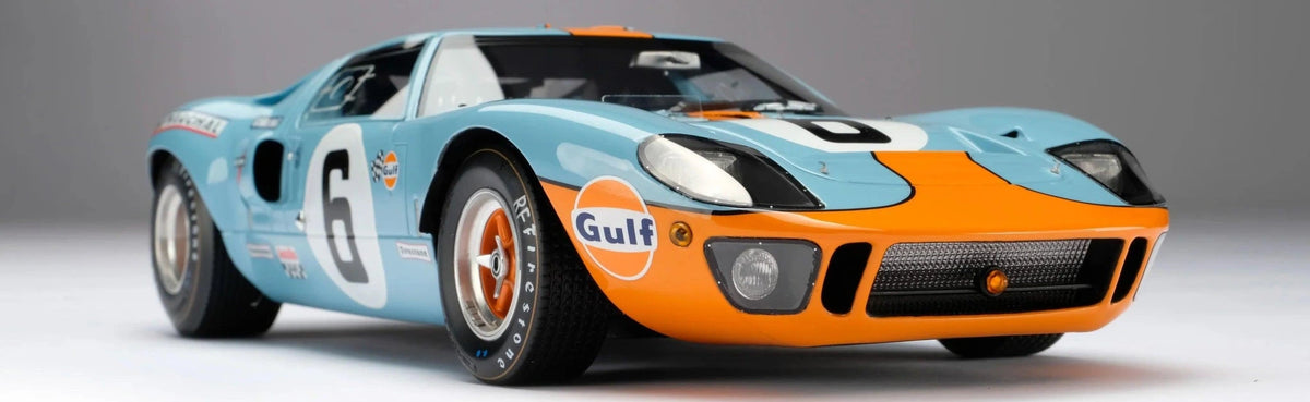Amalgam Ford GT40 Le Mans 24h Winner 1969 Ickx/Oliver 1:18 Model